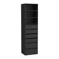 Oikiture Wardrobe - 6-Drawers
