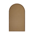 Oikiture  Arched Wall Mirror - Brown