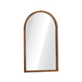 Oikiture  Arched Wall Mirror - Brown