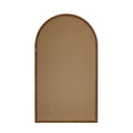 Oikiture  Arched Wall Mirror - Brown