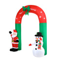 Tinseltown 2.4M Christmas Inflatable Archway Xmas LED Lights Outdoor Decoration