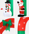 Tinseltown 2.4M Christmas Inflatable Archway Xmas LED Lights Outdoor Decoration