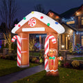 Tinseltown 2.8M Christmas Inflatable Archway LED Lights Party Xmas Decoration
