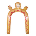 Tinseltown 3M Christmas Inflatable Archway Gingerbread Man Arch Xmas LED Lights