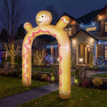 Tinseltown 3M Christmas Inflatable Archway Gingerbread Man Arch Xmas LED Lights