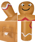 Tinseltown 3M Christmas Inflatable Archway Gingerbread Man Arch Xmas LED Lights