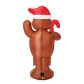 Tinseltown 1.5M Christmas Inflatable Gingerbread Man LED Light Party Decor
