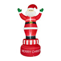 Tinseltown 2.4M Christmas Inflatable Spinning Santa Claus Xmas Decor LED Outdoor