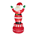 Tinseltown 2.4M Christmas Inflatable Spinning Santa Claus Xmas Decor LED Outdoor