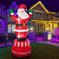 Tinseltown 2.4M Christmas Inflatable Spinning Santa Claus Xmas Decor LED Outdoor