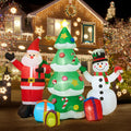 Tinseltown 2.4M Christmas Inflatable Set of 3 Xmas Decoration LED Light Outdoor