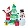 Tinseltown 2.4M Christmas Inflatable Set of 3 Xmas Decoration LED Light Outdoor