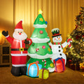 Tinseltown 2.4M Christmas Inflatable Set of 3 Xmas Decoration LED Light Outdoor