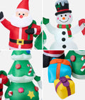 Tinseltown 2.4M Christmas Inflatable Set of 3 Xmas Decoration LED Light Outdoor