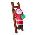 Tinseltown 2.4M Christmas Inflatable Santa Ladder LED Light Xmas Party Decor