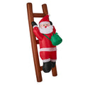 Tinseltown 2.4M Christmas Inflatable Santa Ladder LED Light Xmas Party Decor