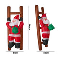 Tinseltown 2.4M Christmas Inflatable Santa Ladder LED Light Xmas Party Decor