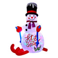 Tinseltown 1.8M Christmas Inflatable Snowman Decoration Xmas LED Light Outdoor