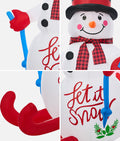 Tinseltown 1.8M Christmas Inflatable Snowman Decoration Xmas LED Light Outdoor