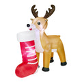Tinseltown 1.8M Christmas Inflatable Reindeer LED Light Garden Decor Toy