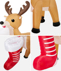 Tinseltown 1.8M Christmas Inflatable Reindeer LED Light Garden Decor Toy