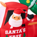 Tinseltown 2.2M Christmas Inflatable Santa Truck Xmas Decor LED Lights