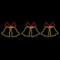 Tinseltown Christmas Light 3PCS Jingle Bell Set LED Motif Lights Xmas Decor