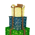 Tinseltown 3D Christmas Light LED 142cm Gift Boxes Xmas Decor 8 Effects