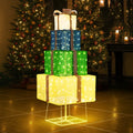 Tinseltown 3D Christmas Light LED 142cm Gift Boxes Xmas Decor 8 Effects