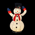 Tinseltown 3D Christmas Snowman Light LED 127cm Xmas Decor Festive Display