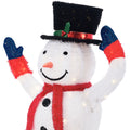 Tinseltown 3D Christmas Snowman Light LED 127cm Xmas Decor Festive Display