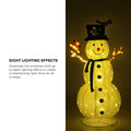Tinseltown 3D Christmas LED Lights 1.63M Snowman Xmas Outdoor Decor Metal Frame