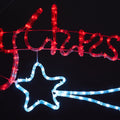 Tinseltown Christmas Light LED Motif Rope Lights 109cm Outdoor Xmas Decor