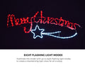 Tinseltown Christmas Light LED Motif Rope Lights 109cm Outdoor Xmas Decor
