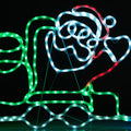 Tinseltown Christmas Light LED Motif Lights Santa Train 196cm Xmas Decor Display