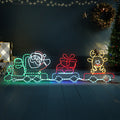 Tinseltown Christmas Light LED Motif Lights Santa Train 196cm Xmas Decor Display